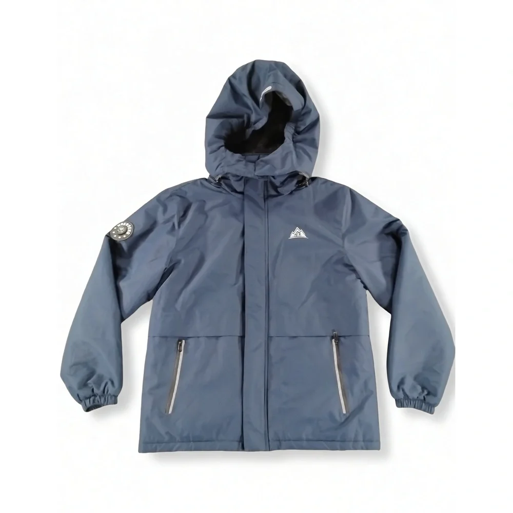 Moerdeng Kids Winter Parka 10/12 Fleece Lined Gorpcore Streetwear Windbreaker